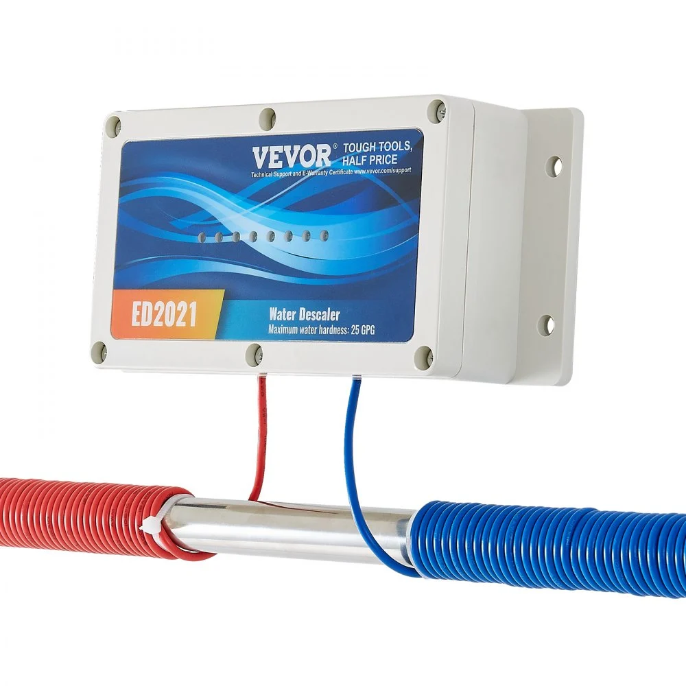 Clearance
VEVOR Electronic Water Descaler System, Whole House Salt Free Descaler, Hard Water Conditioner to Reduces Scale Build-Up, for All Kinds of Plumbing Pipes, Durable for Over 6 Years