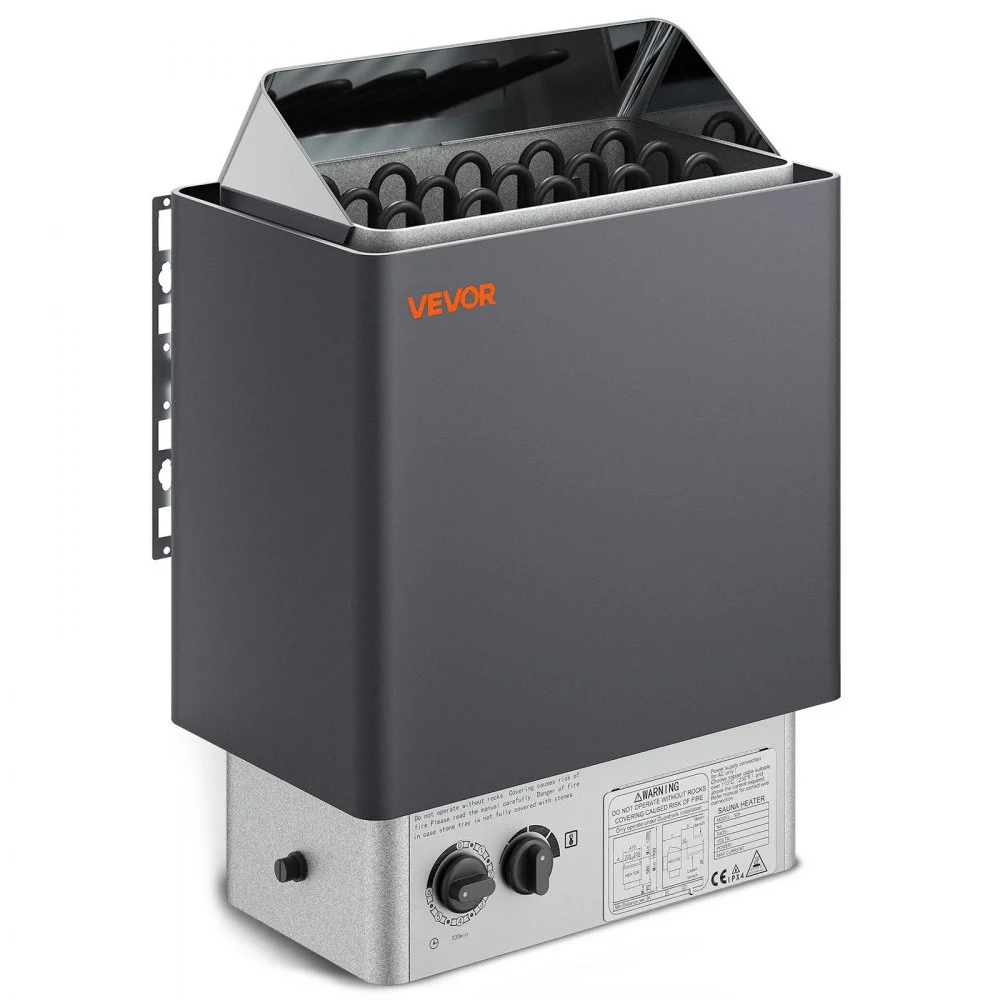 Summer Sale
VEVOR 9KW Sauna Heater, Steam Bath Sauna Heater with Built-In Controls, Electric Sauna Stove, 3h Timer and Adjustable Temp for Max. 317-459 Cubic Feet, Home Hotel Spa Shower Use 220V