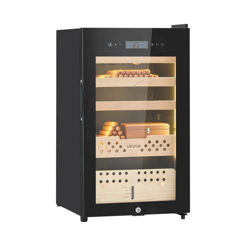 Summer Sale

        
               VEVOR Electric Humidor, 70L, 400 Counts Electric Cigar Humidor Cabinet with Compressor Cooling, Constant Humidity & Temperature Control, Spanish Cedar Wood Shelves & Drawers, 4 Layers, for Household