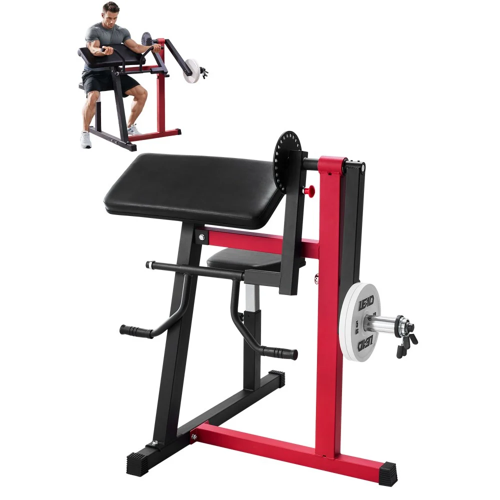 Summer Sale

        
               VEVOR Preacher Curl Machine, 2 in 1 Bicep Curl Machine and Triceps Extension Machine, Seated Arm Isolated Bicep Station, Strength Training Workout Weight Bench, Exercise Equipment for Home Gym