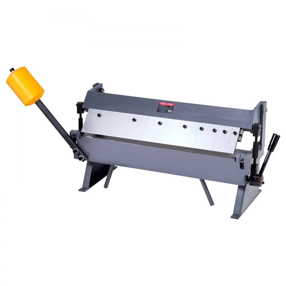 Summer Sale

        
               VEVOR Box and Pan Brake, 24 in Sheet Metal Bending Brake,16-Gauge Mild Steel Capacity, 0-135 Degree Adjustable, Metal Bender Machine with 5 Fingers, Heavy-Duty Aluminum Folder for Precise Bending