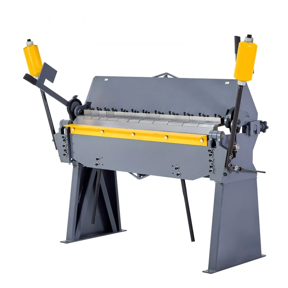 Summer Sale

        
               VEVOR Box and Pan Brake, 48 in Sheet Metal Bending Brake, 12-Gauge Mild Steel Capacity, 0-135 Degree Adjustable, Metal Bender Machine with 8 Fingers, Heavy-Duty Aluminum Folder for Precise Bending
