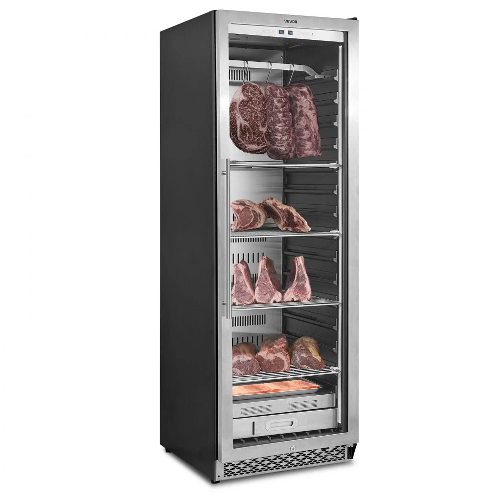 Summer Sale

        
               VEVOR 298 LBS Dry Aging Fridge for Steaks, Dry Ager Refrigerator for Meat with Precise Temperature & Humidity Control, Freestanding & Built-in Beef Aging Machine for Home Kitchen Restaurant Hotel