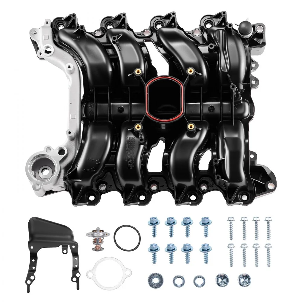 VEVOR Intake Manifold, with Gasket, Engine Intake Manifold Assembly Compatible with 2001-2011 Crown Victoria, Replace 615-175, 1L2Z-9424-EF, 1W7Z-9424-AB, 3W7Z-9424-AA, 3W7Z-9424-AD, 3W7Z-9424-AE
