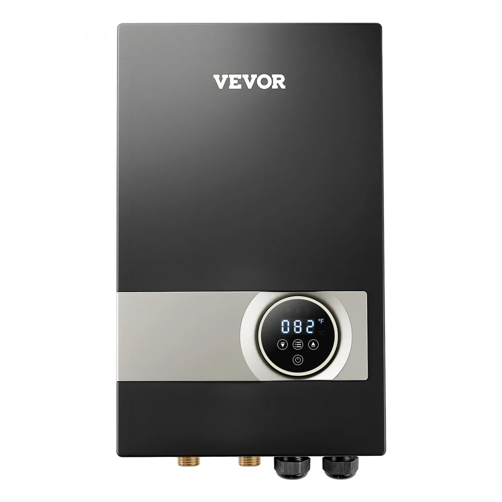 Summer Sale
VEVOR Tankless Electric Water Heater, 27kW Instant Hot Water Heater Under Sink, On Demand for Bathroom, Kitchen, Office with LCD Touch Screen, Child Security Lock ,Space-Saving, 240V Black