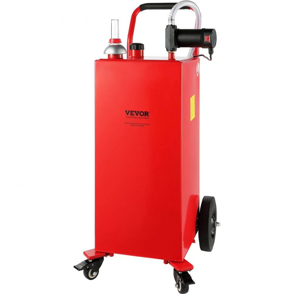 Summer Sale
VEVOR 30 Gallon Diesel Caddy, 23.5 L/min, 180W Portable Storage Tank Container with Electric Pump Wheels, Diesel Transfer Storage Tank for Fueling