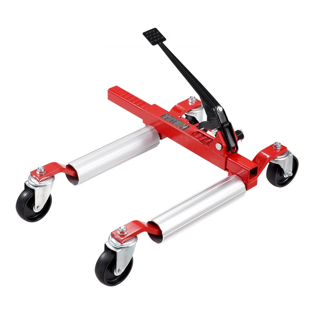 Summer Sale
VEVOR Wheel Dolly, Max Capacity 1500 Lbs Car Dolly, Car Jack Dolly Lifter with Wheels, Heavy Duty Vehicle Positioning Ratchet Tire Jack, for Vehicle Car Auto Repair Moving