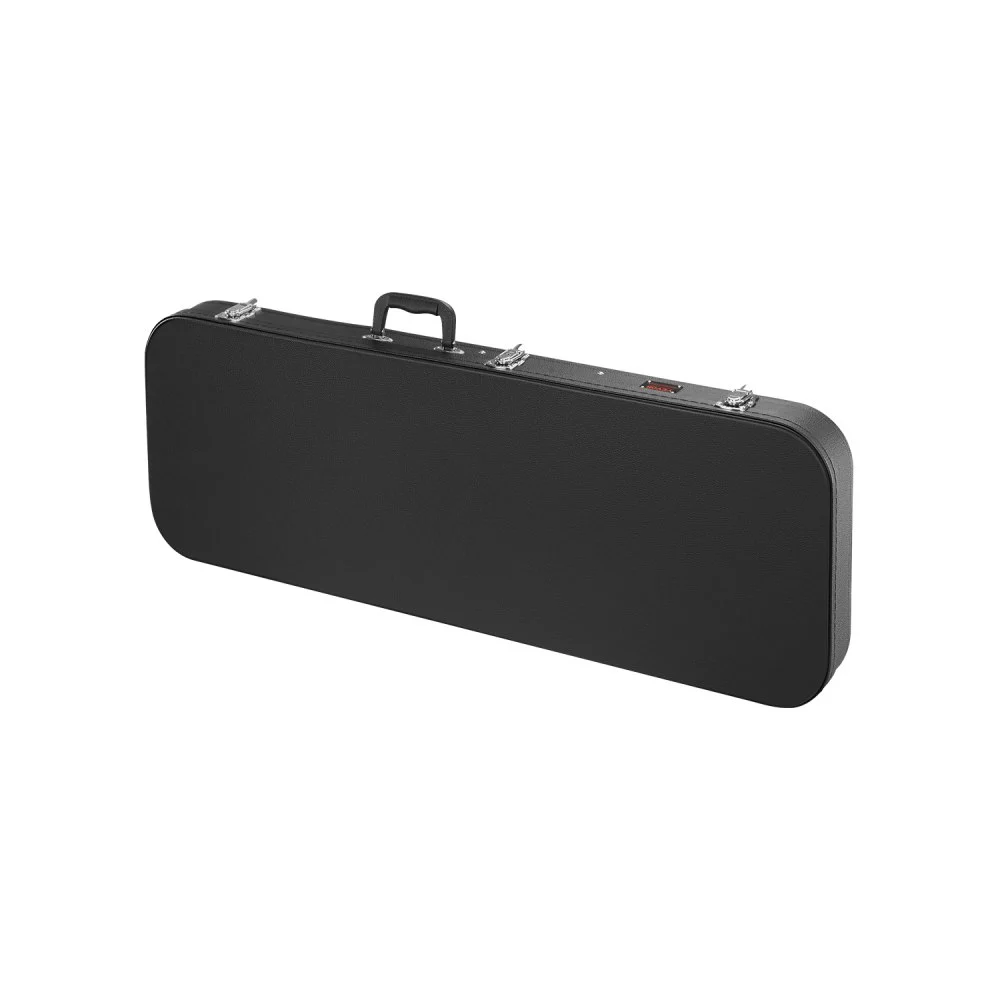VEVOR Electric Guitar Hard Case, 43.11 in Rectangular Guitar Hard Case, With Lock Latch Keys Handle, PVC Padding Soft Lining Water-Resistant Hard Shell Guitar Cases, for 39 in Electric Guitars, Black