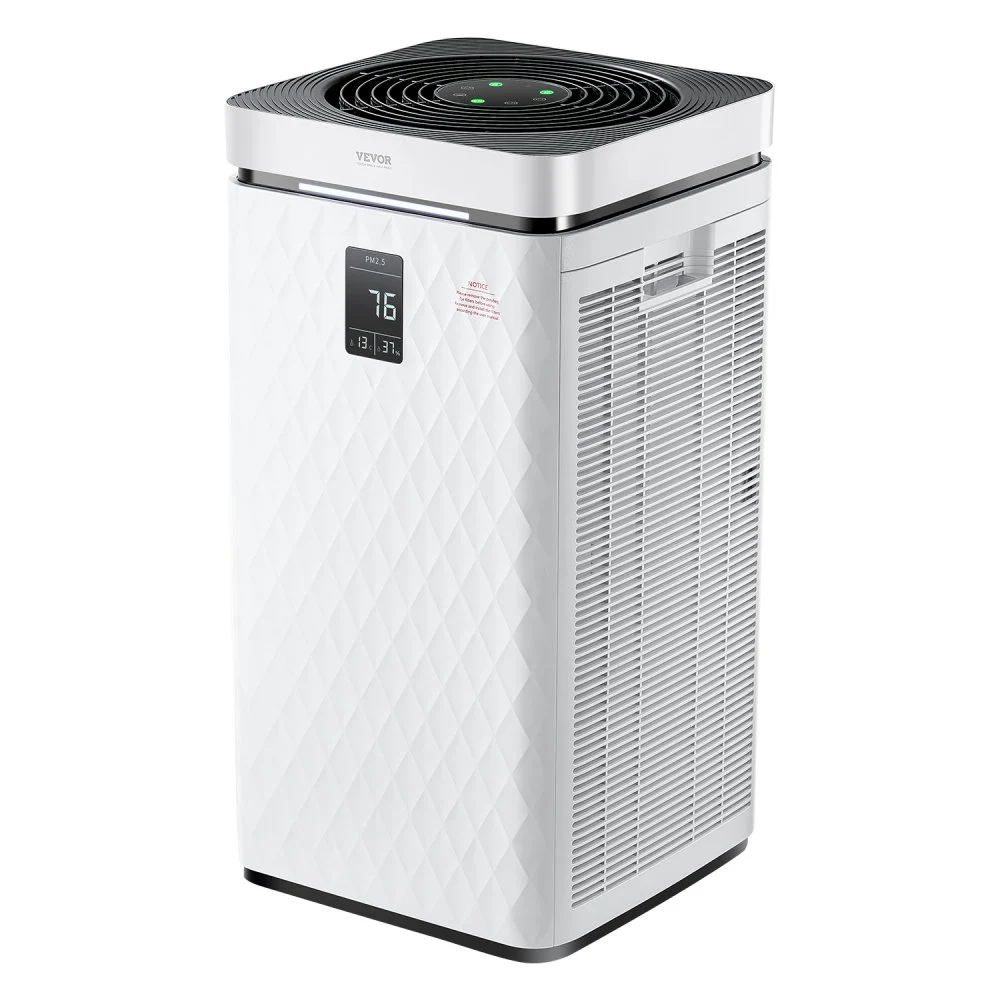 Summer Sale
VEVOR Air Purifier, H13 HEPA Layer, 3139 ft²/h Smart Air Purifier with Speed Control & Child Lock Guard, Efficient Air Cleaner with Convenient Touch Panel & 23 dB Sleep Mode, Fit for Home & Office