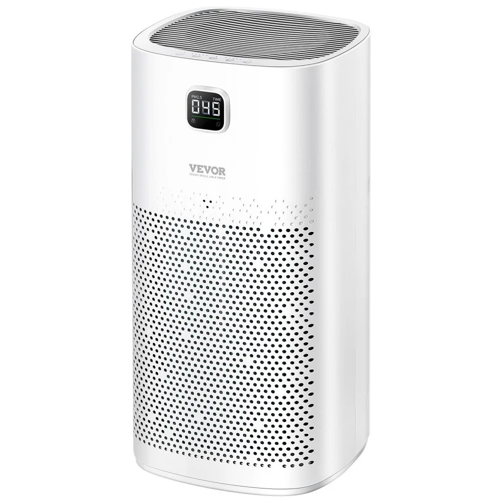 Clearance
VEVOR Air Purifier, H13 HEPA Layer, 2018 ft²/h Smart Air Purifier with Speed Control & Child Lock Guard, Efficient Air Cleaner with Convenient Touch Panel & 23 dB Sleep Mode, Fit for Home & Office