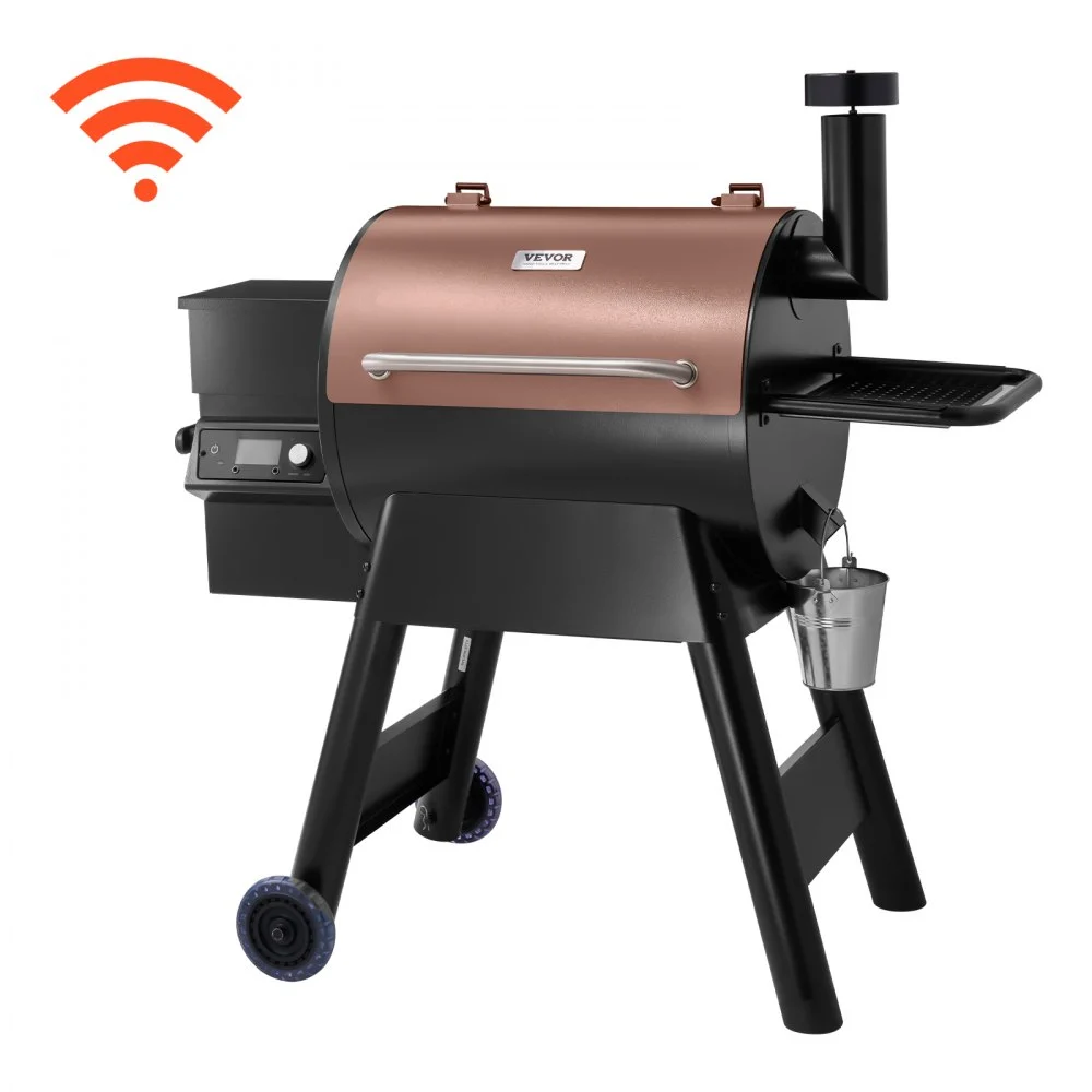 Summer Sale

        
               VEVOR Wood Pellet Grill Smoker, 8 in 1 BBQ Grills for Outdoor Cooking, 575 Square Inches Cook Area Electric Smokers, with WiFi-app Control, LCD Screen Controller, Meat Probe, 500°F Max Temperature