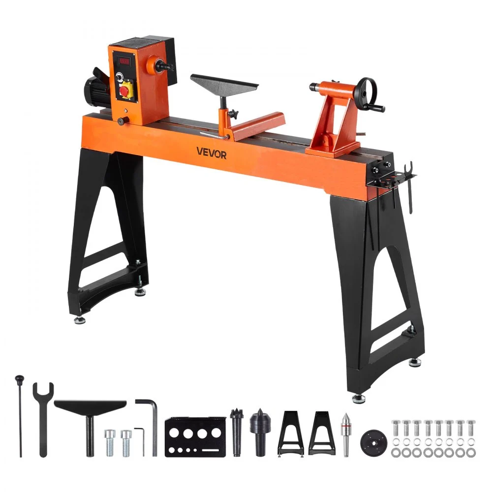 Summer Sale

        
               VEVOR Woodworking Lathe, 2 HP, Wood Lathe Machine with 0 to 3200 RPM Variable Speed, 18 x 40 in Workbench, Brushless DC Motor, Cast Iron Body, Tool Rest, for Medium to Large Projects Woodworking