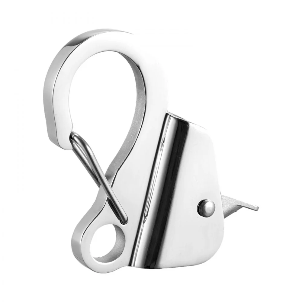 VEVOR Boat Anchor Hook, 304 Stainless Steel Slide Anchor, Knotless Anchor System with Quick Release, Boat Anchor Hook Clips for 3/8" - 5/8" Boat Anchor Rope, Easy to Use, Holds 3700 LBS