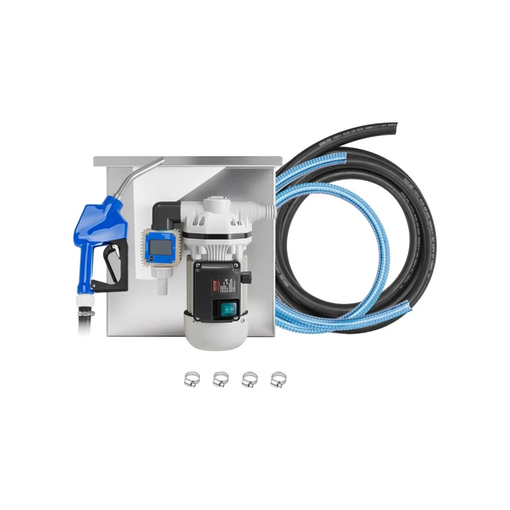 Summer Sale
VEVOR 110V DEF Transfer Pump Kit, 10.5 GPM, Diaphragm Self Priming Electric Water Pump for Diesel Exhaust Fluid Urea, with Mounting Bracket Flow Meter Automatic Nozzle Hose, for Liquid Transportation