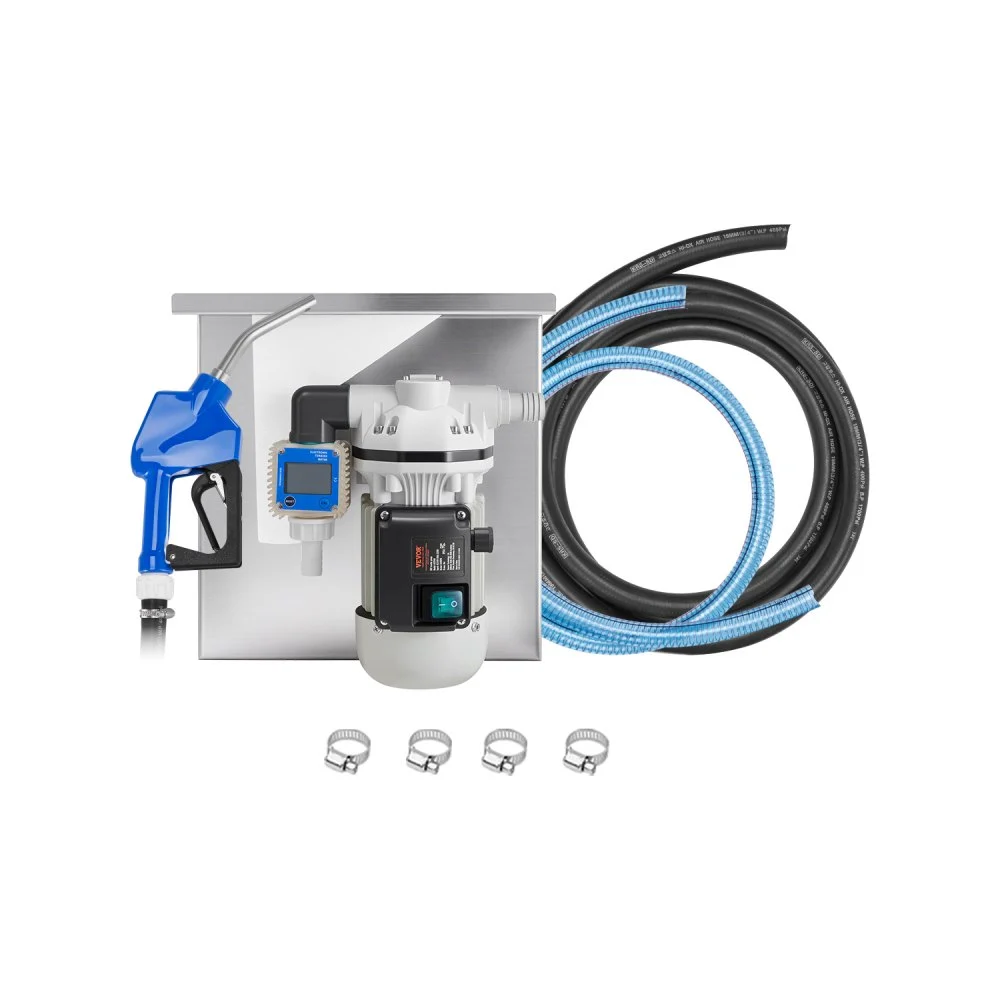 Summer Sale
VEVOR 110V DEF Transfer Pump Kit, 8 GPM, Diaphragm Self Priming Electric Water Pump for Diesel Exhaust Fluid Urea, with Mounting Bracket Flow Meter Automatic Nozzle Hose, for Liquid Transportation