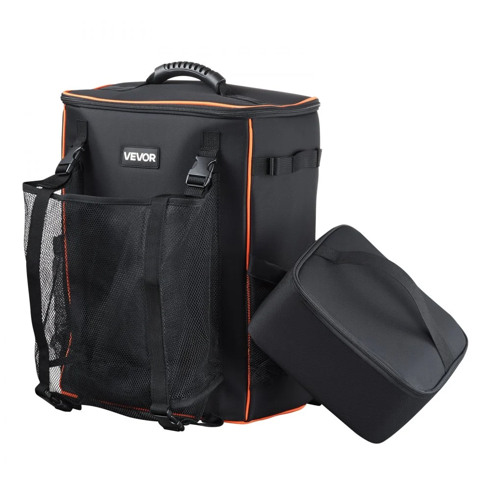 VEVOR Welding Backpack, 33L Welder Backpack with Insulated Bag & Helmet Bag, 600D Polyester Extreme Gear Pack for Tools and Helmet, Multi-Purpose Gear Storage Bag for Welding, Outdoor Camping, Hiking