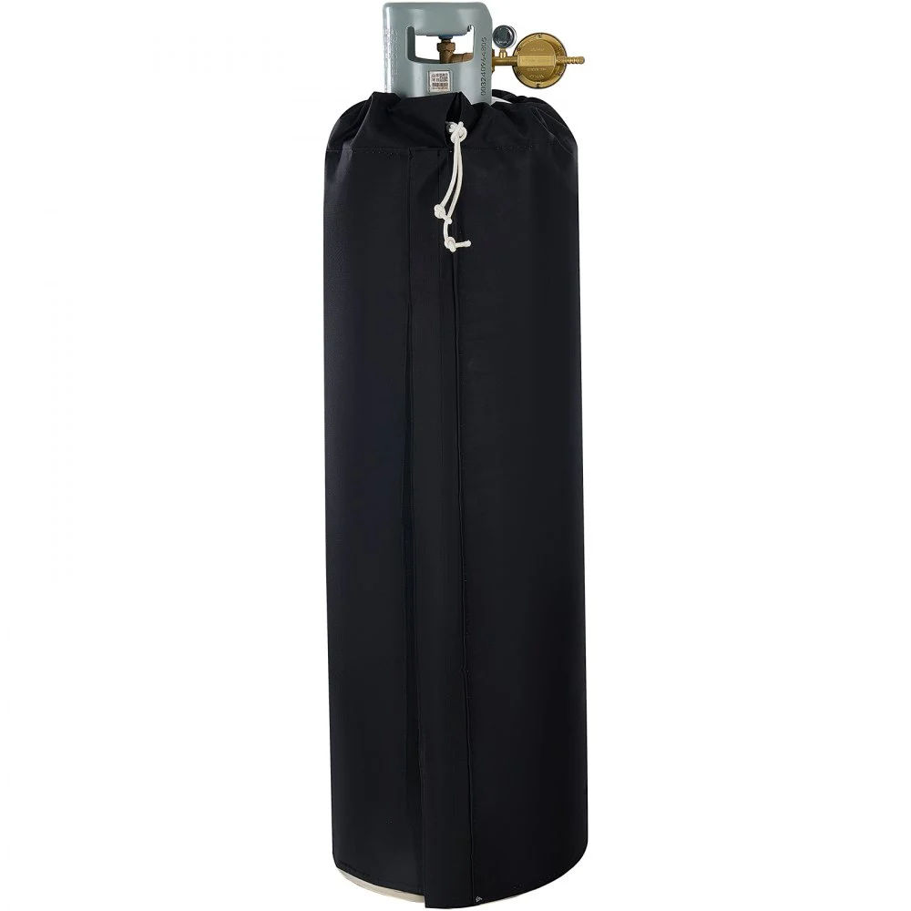 VEVOR Insulated Band Style Gas Cylinder Warmer, Fits 100 lbs Gas Tanks 280W Propane Heater, Fixed Internal Thermostat Max Temp 90 ℉, Durable Waterproof Oxford Fabric, FCC Listed