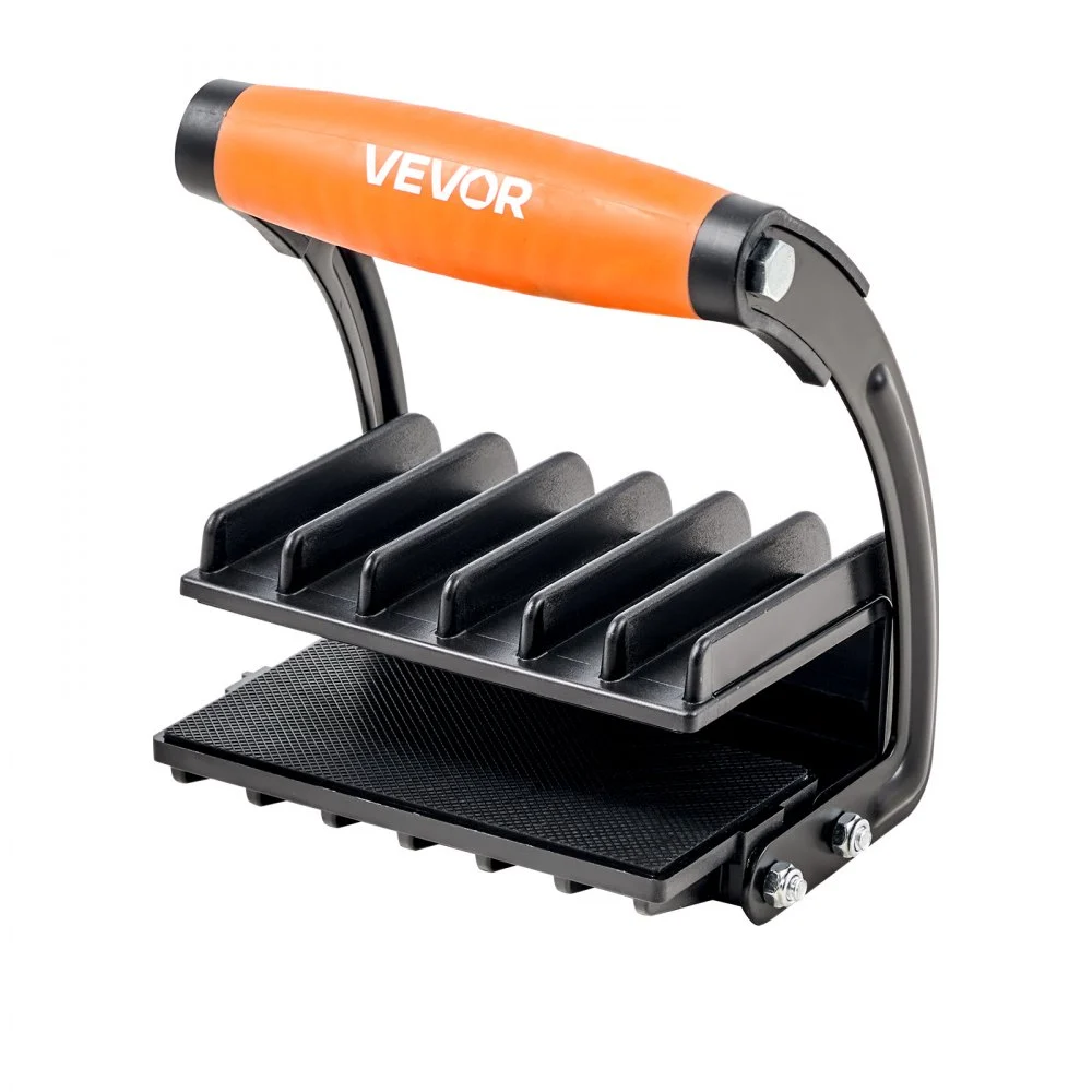 VEVOR Plywood Carrier, 200 lbs Single Clamp Capacity, Adjustable Drywall Carrying Tool for 0-1 Inches Thickness Boards, Plywood Carrier with Non-Slip Grips for Plastic Boards, Plywood, Drywall