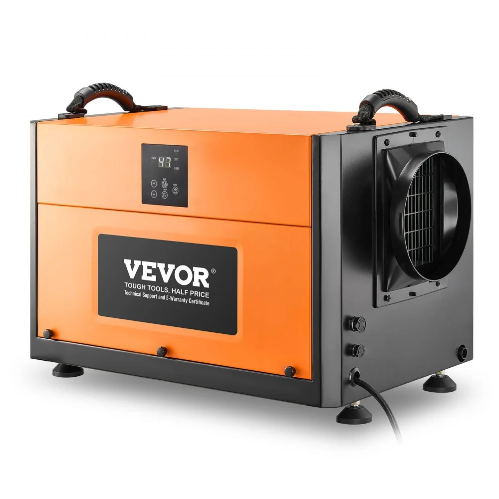 Summer Sale

        
               VEVOR 156 Pints Commercial Dehumidifier with Drain Hose, Portable Crawl Space Dehumidifiers for Basement Storage Room Industrial Grade, Auto Defrost/Drainage, Heavy-duty Galvanized Steel, LED Indicate