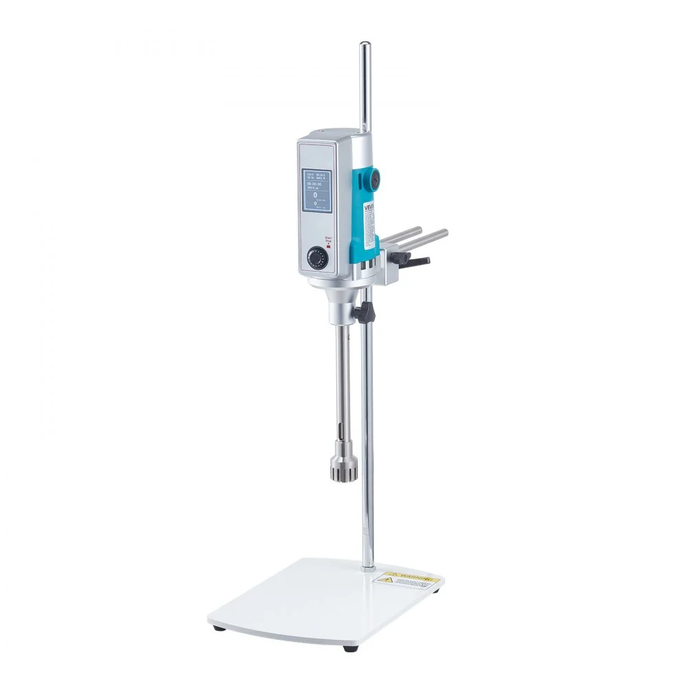Summer Sale
VEVOR Homogenizer, 900 W Laboratory High Speed Dispersing Homogenizer, 2000-28000RPM High Shear Lab Mixer Emulsification Machine, Digital Display Blender, Stainless Steel, for Cosmetics/Food Industry