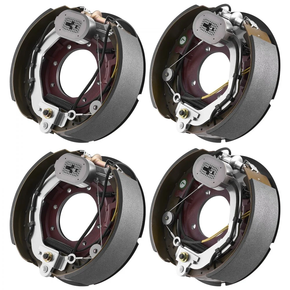 Summer Sale

        
               VEVOR Electric Trailer Brake Kit, 12.25 x 3.375 Inch, 2 Pairs Self-Adjusting Electric Brakes Kit for 10000 lbs Trailer Axle, Backing Plates for Braking System Part Replacement, Fit for Trailers, RVs