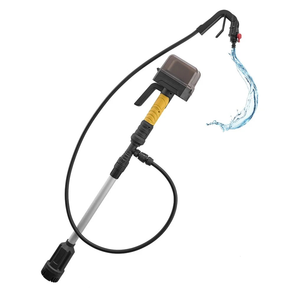 VEVOR Cordless Stick Water Transfer Pump, 528GPH, Portable Sump Pump with NPT3/4" Garden Hose, Compatible with Dewalt 20V MAX Battery (No Battery), Electric Utility Stick Pump for Pool, Garden, Pond