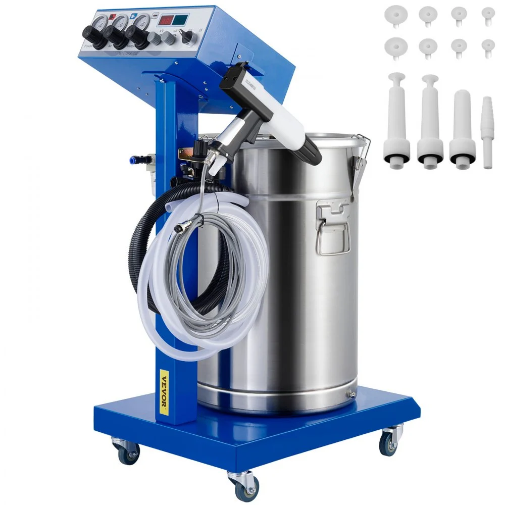 Summer Sale
New Electrostatic Spray Powder Coating System Machine Spraying Gun Paint System Powder Coating Equipment