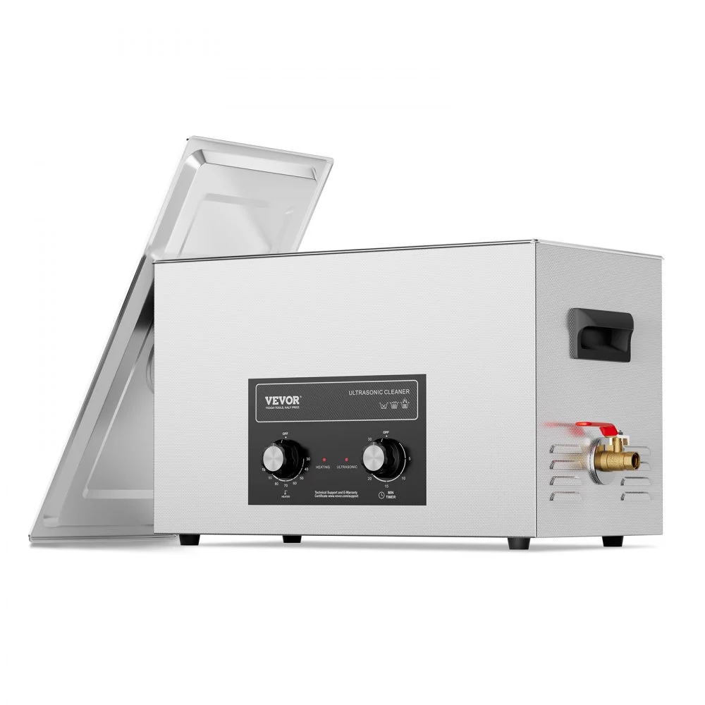 Summer Sale
VEVOR 30L Ultrasonic Cleaner with Heater Timer & Basket, Professional Digital Sonic Cavitation Machine, 360W Cleaning Machine for Lab Tools, Metal Parts, Carburetor, Brass, Auto Parts, Engine Parts