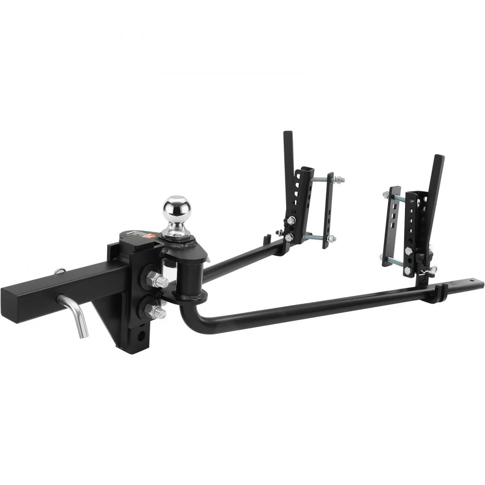 Summer Sale
VEVOR Weight Distribution Hitch, 1,500 lbs Weight Distributing Hitches Kit with Sway Control for Trailer, 2-In Solid Steel Shank, 2-5/16 in Alloy Steel Ball, Powder Coated Load Leveling Hitch, Black
