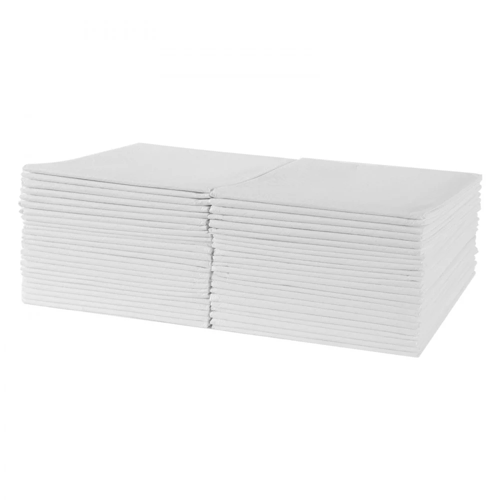 VEVOR Disposable Underpads, 30" x 36" Incontinence Bed Pads, Super Absorbent Chux Pads with 5-Layer Protection for Bed Sofa and Mattress, Protective Bedwetting Pad for Pet Adult Kid Elderly (70-Pack)