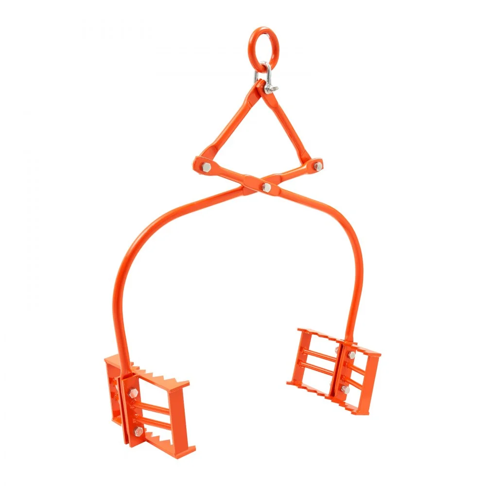 Summer Sale
VEVOR 24in Stone Lifting Tongs, 2-Claw Rock Tongs, Heavy Duty Steel Log Tongs, 1100LBS Lifting Capacity, Swivel Log Grapple, Serrated Claw Design, Easy Chain Hook up Tongs for Stone Blocks & Marble