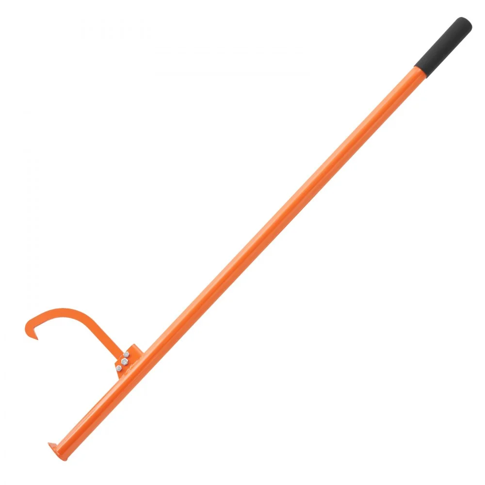VEVOR Cant Hook Tool, 59 in, Heavy Duty Steel Log Roller, Log Lifter Timber Jack for Max 32" Dia Logs, Forestry Logging Tools, Dual Function Log Handler for Rolling and Clamping Logs
