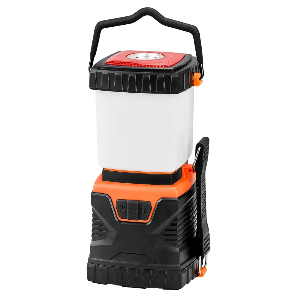 Clearance
VEVOR LED Camping Lantern, All-in-one, 1000LM, 360° Illumination, 4 Lighting Modes, Battery Powered Light, Outdoor Robust Flashlight, Built to Last Light, Ideal for Hiking Fishing Outages Repairs