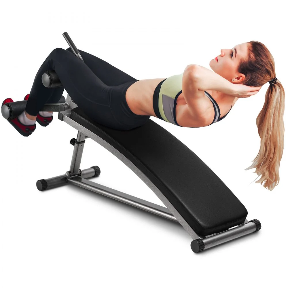 VEVOR Weight Bench, Adjustable Strength Training Bench, Press Bench for Full Body Workout, 600 LBS Multi-Purpose Sit up Bench for Home Gym Exercise, Incline Decline Bench with Reverse Crunch Handle
