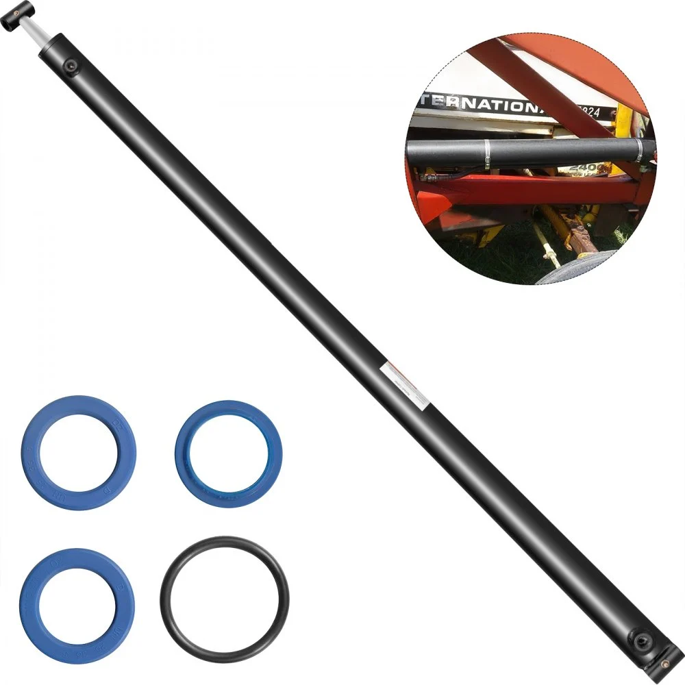 Summer Sale
VEVOR Hydraulic Cylinder 2" Bore 36" Stroke Hydraulic Ram Cylinder 3000psi Hydraulic Cylinders Welded Double Acting Cross Tube SAE6 Port Hydraulic Lifting Cylinder (2 X 36)