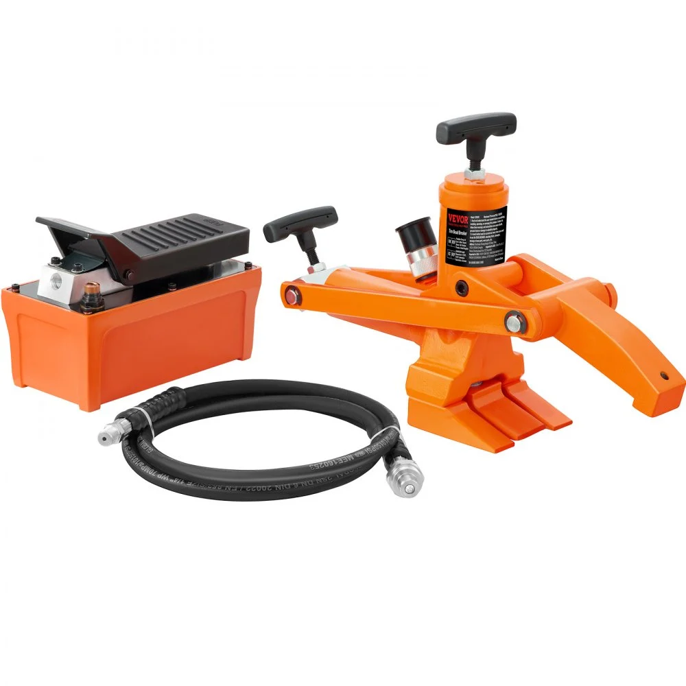 Summer Sale
VEVOR Hydraulic Bead Breaker, 1000 PSI Tire Bead Breaker with Metal Foot Pump, Heavy-duty Steel Bead Breaker Tool for Tractors, Trucks, Buses, Lawn Mowers, ATVs