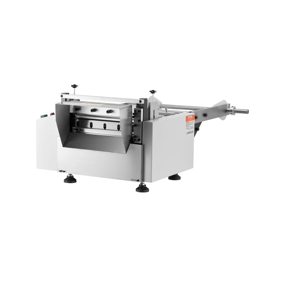 VEVOR Auto Heat-Shrink Tube Cutter, Automatic Pipe Cutting Machine with 1mm to 280mm Cutting Width, 0.1-0.6mm Cutting Thickness, Ideal for Non-Woven Fabric, PVC Film, Insulating Paper, Aluminum Foil
