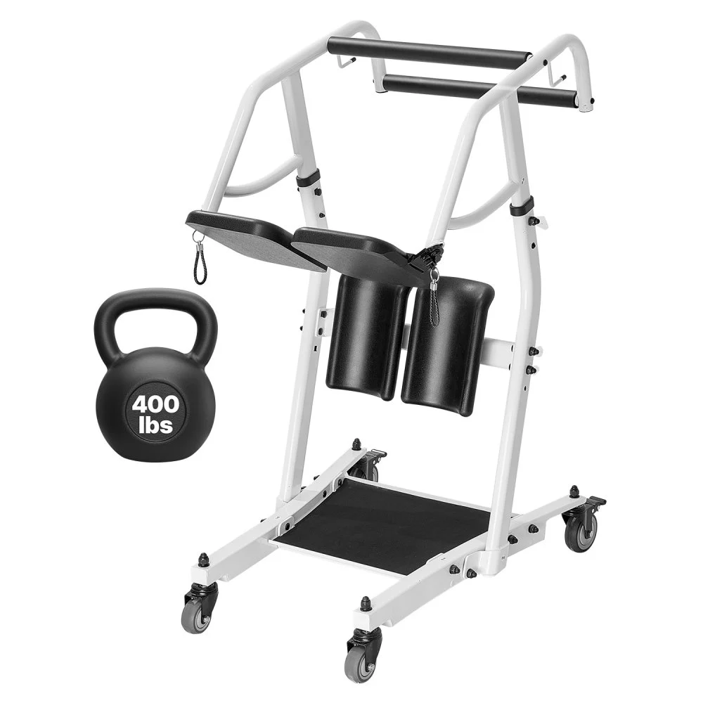 Summer Sale

        
               VEVOR Stand Assist Patient Lift, Easy Sit-to-Stand Transfer Chair for Seniors Disabled - with Adjustable Knee Pads, PU Seat Pad & Lockable Wheels, 400 lbs Strong Capacity for Home Nursing Care