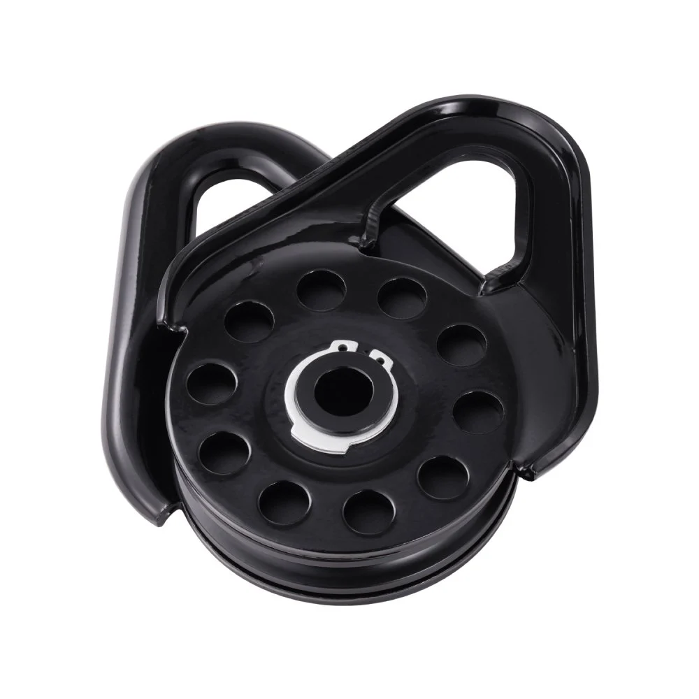 VEVOR 14.5 Ton Snatch Block for Winch Recovery, Heavy Duty 32,000 lbs Break Strength, Work with 3/8 inch Rope, Compact Offroad Recovery Accessory for Towing & Recovery on Truck, Tractor, ATV & UTV