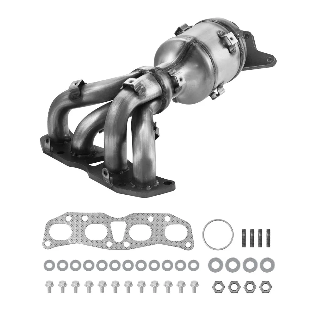 VEVOR Catalytic Converter, Compatible with Nissan Altima 2007 2008 2009 2010 2011 2012 2013 2.5L L4, Front, Replacement OE 674-933, Stainless Steel High Flow Converter, for Exhaust Gas Purification