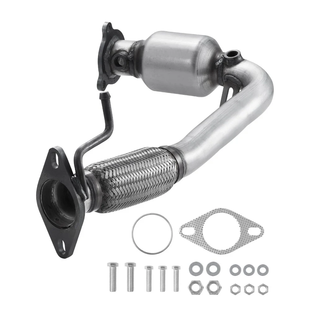 VEVOR Catalytic Converter, Compatible with Chevrolet Equinox/GMC Terrain/Chevy Captiva Sport, 2.4L L4, Front, Replacement OE 16581 16796, Stainless Steel High Flow, for Exhaust Gas Purification