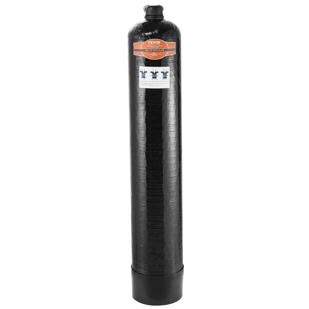 VEVOR Whole House Salt Free Descaler, Water Filter for City Water, 1100,000 Gallon Whole House Water Descaler for All Kinds of Plumbing Pipes, 1" NPT & 3/4" NPT, for 5-8 Person Family