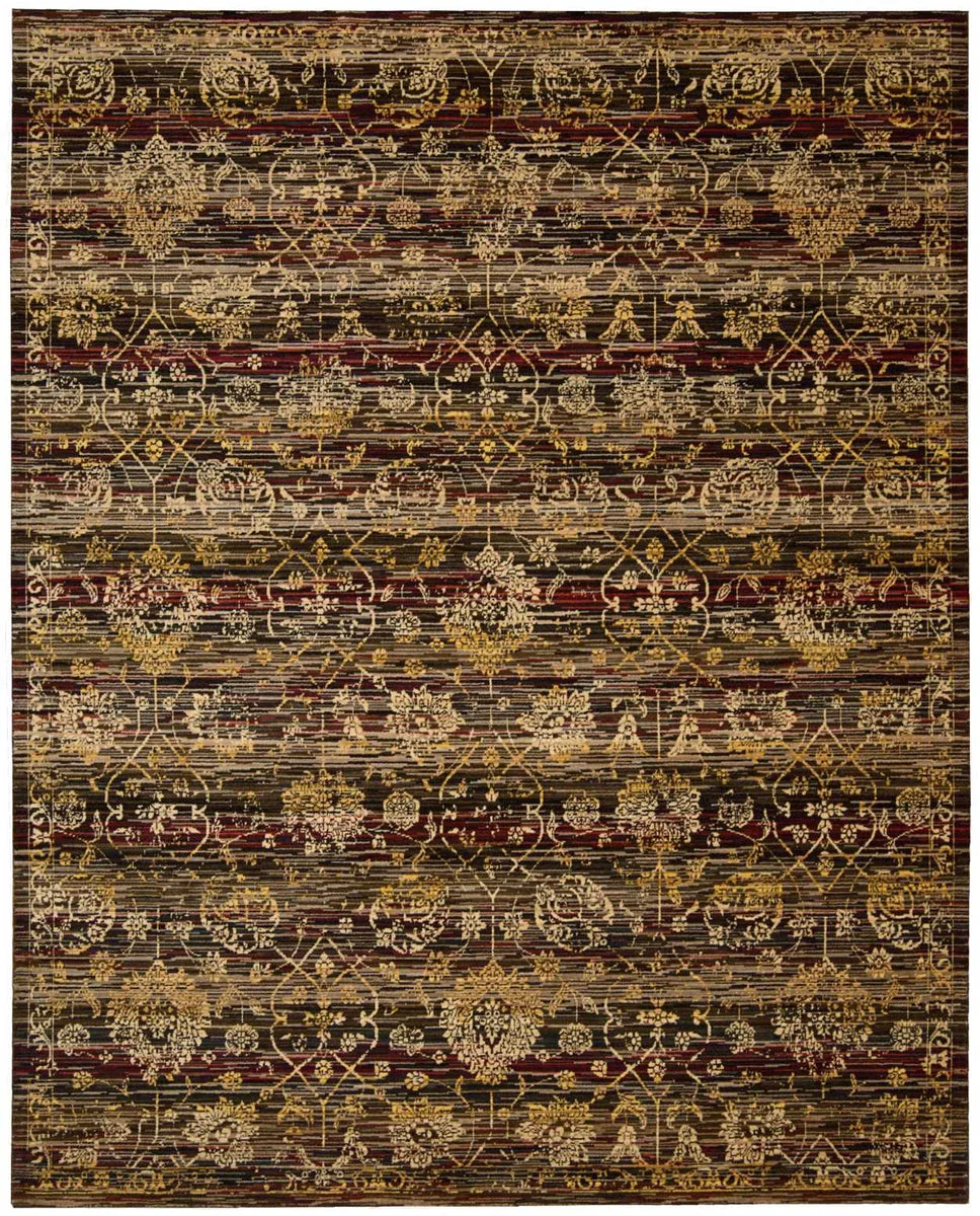 Nourison Rhapsody Transitional Ebony Area Rug