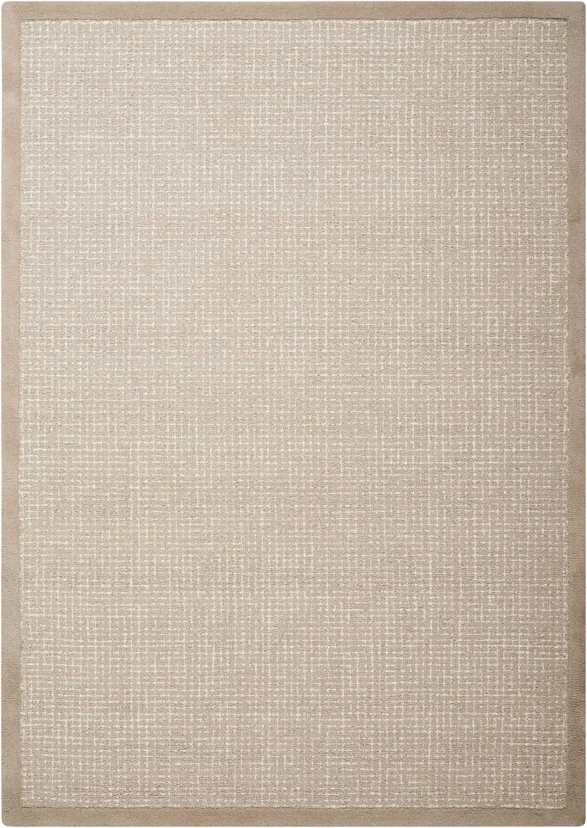 Nourison River Brook Contemporary Taupe/Ivory Area Rug