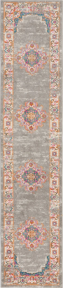 Nourison Passion Transitional Grey Area Rug