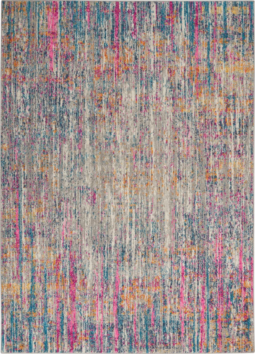 Nourison Passion Contemporary Ivory/Multi Area Rug