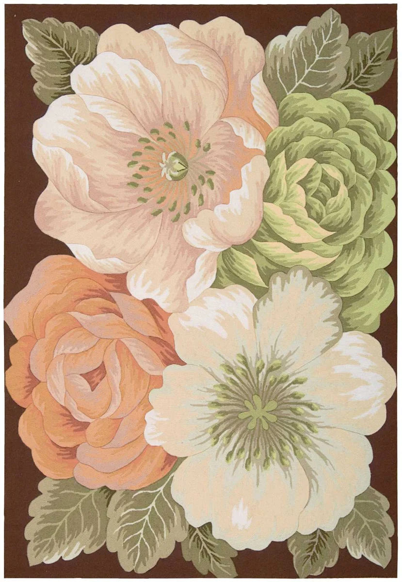 Nourison Fantasy Contemporary Multicolor Area Rug