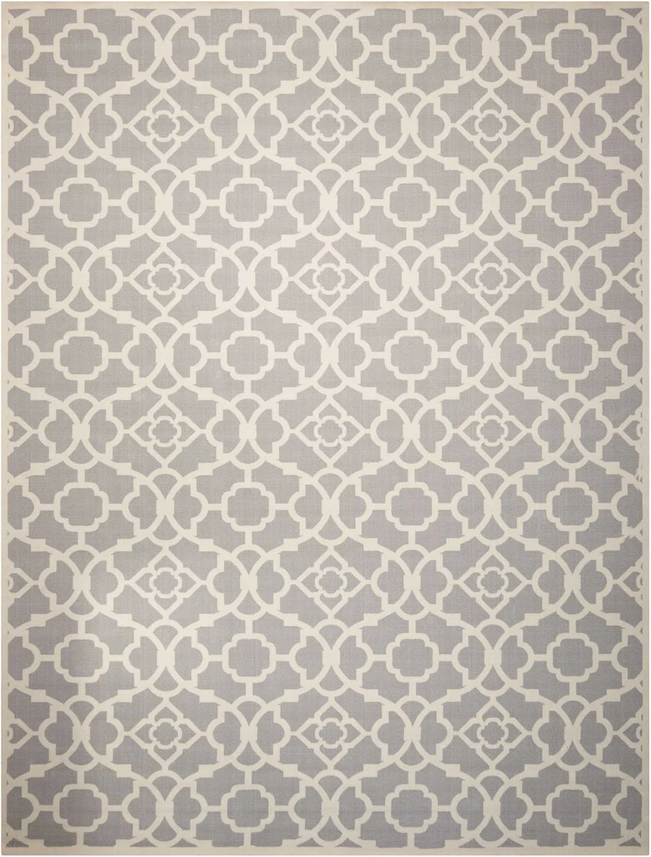 Nourison Sun N` Shade Transitional Grey Area Rug