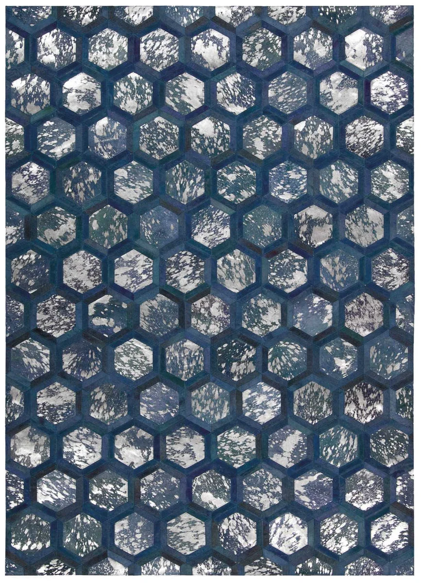 Nourison City Chic Contemporary Cobalt Area Rug