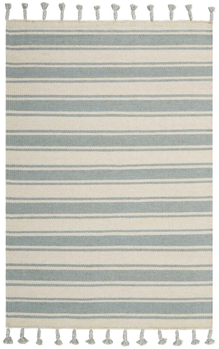 Nourison Solano Contemporary Ivory/Spa Area Rug